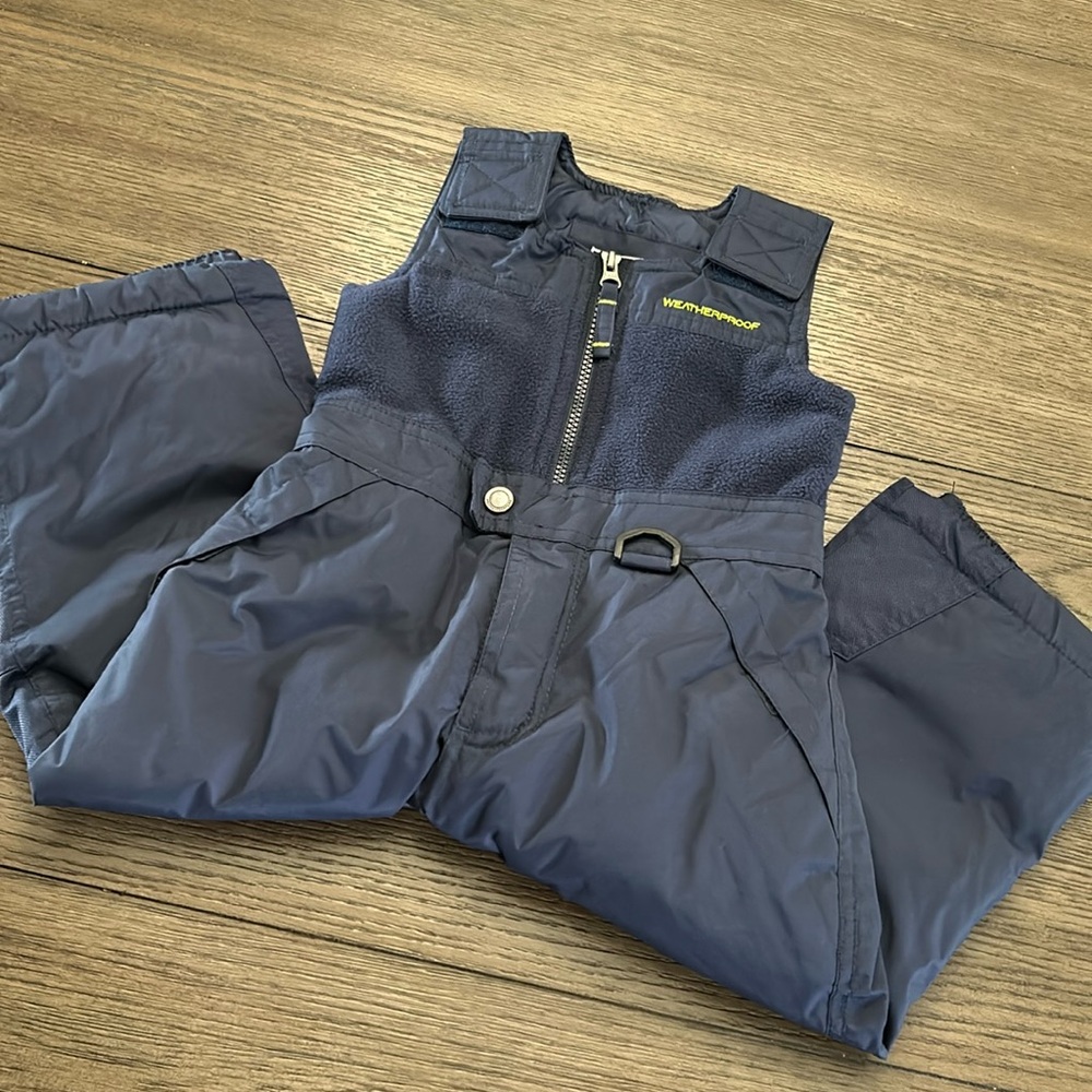 Navy Toddler Snow Pants